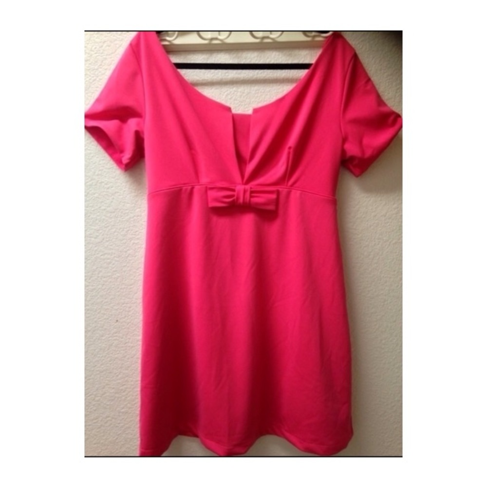 Bright Pink Rockabilly Dress